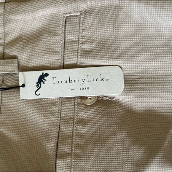 TURNBURY BRAND NEW KHAKI SHORTS - Picture 2 of 5